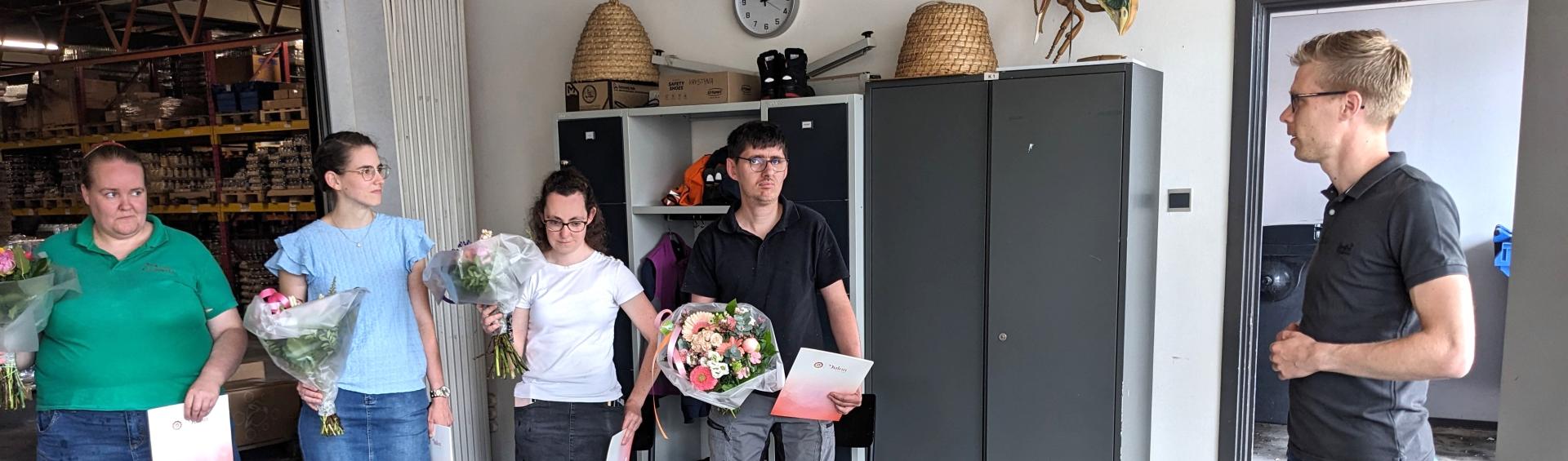 smaller uitreiking